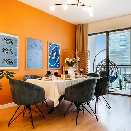 Wf Sky Charm With Terraces & Billiard Lägenhet Belgrad