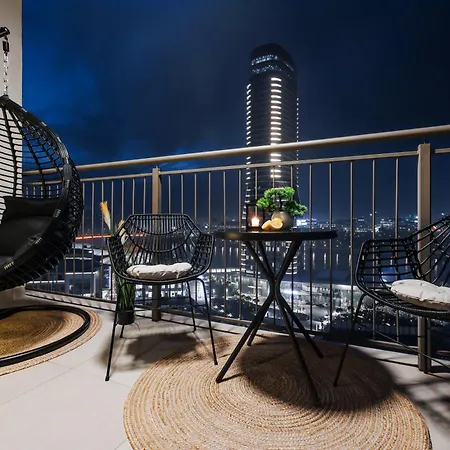 דירה Wf Sky Charm With Terraces & Billiard *