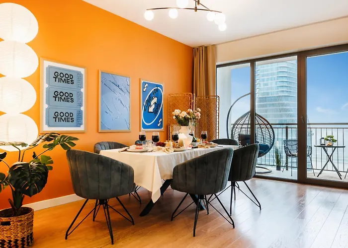 Wf Sky Charm With Terraces & Billiard דירה בלגרד